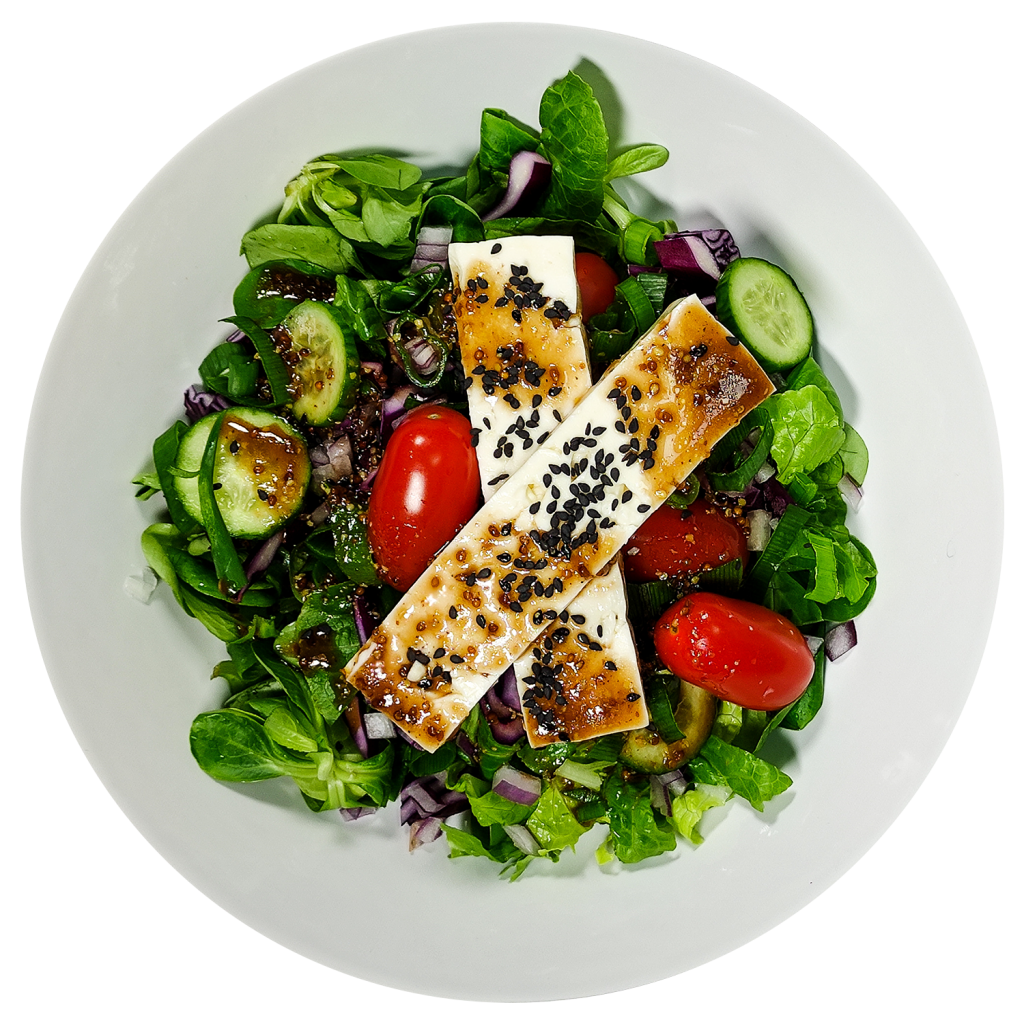 Salat mit Feta Streifen – Free the Food